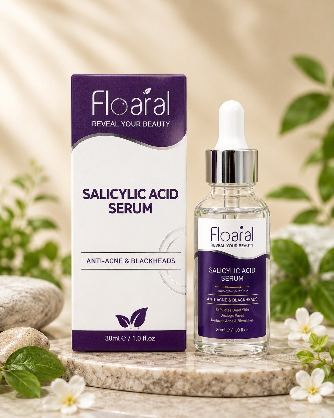 Floaral Salicylic Acid Serum – Anti-Acne & Blackhead Solution