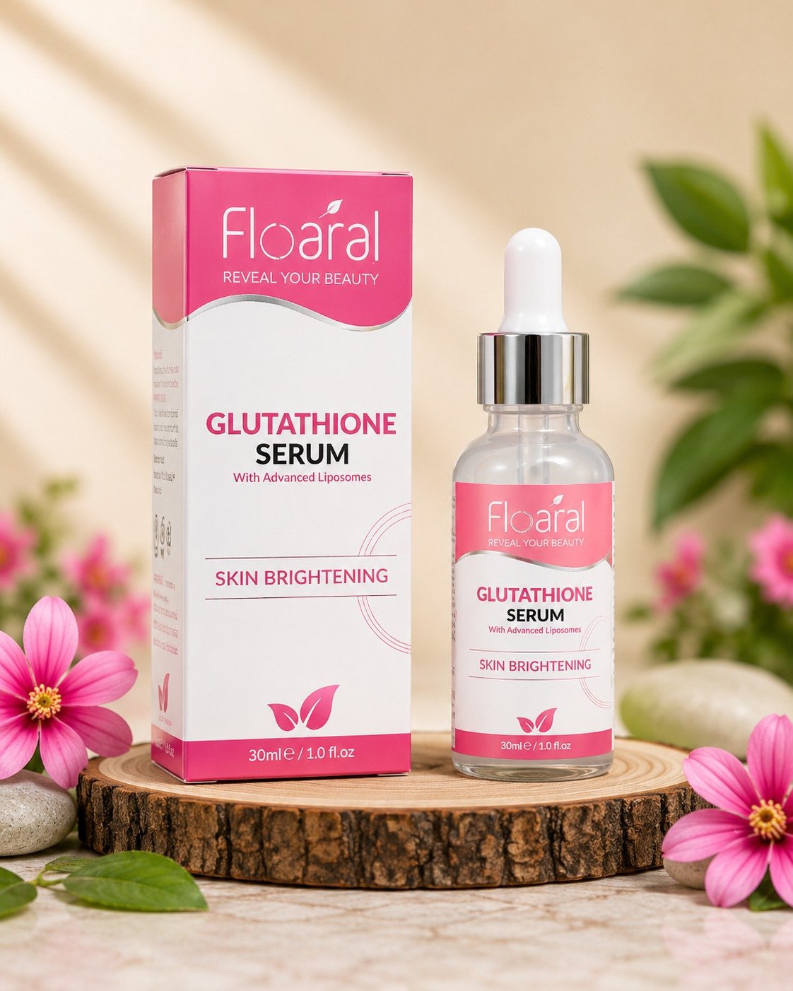 Floaral Glutathione Serum – Advanced Skin Brightening Formula