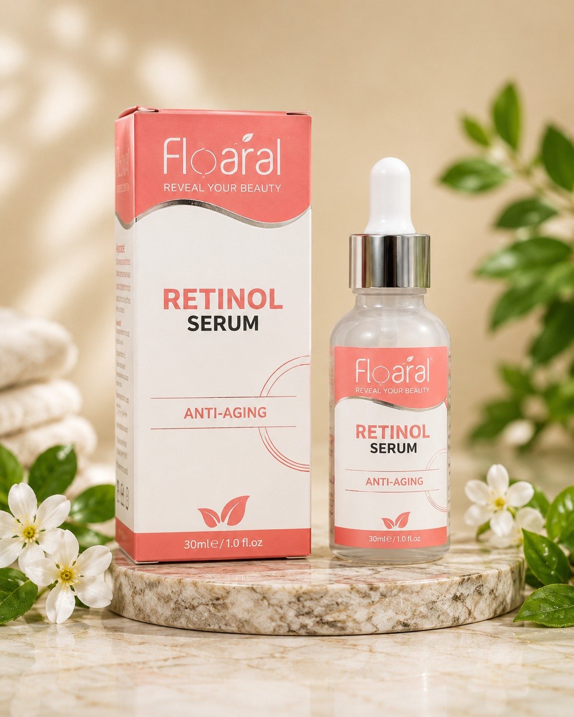 Floaral Retinol Serum – Advanced Anti-Aging & Skin Renewal Formula